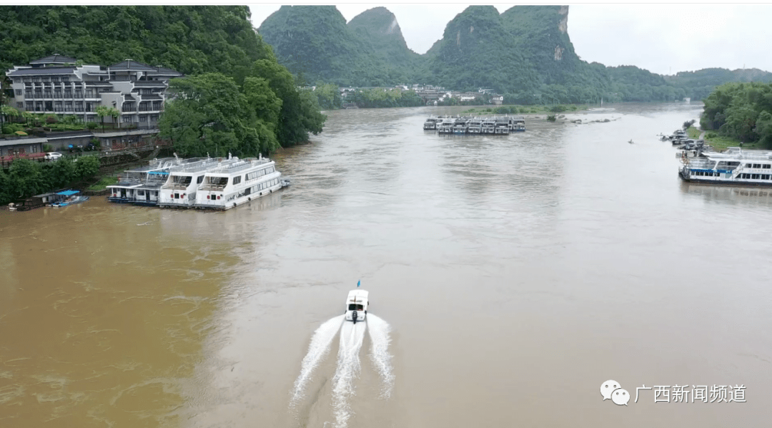 桂林漓江污染情况图片