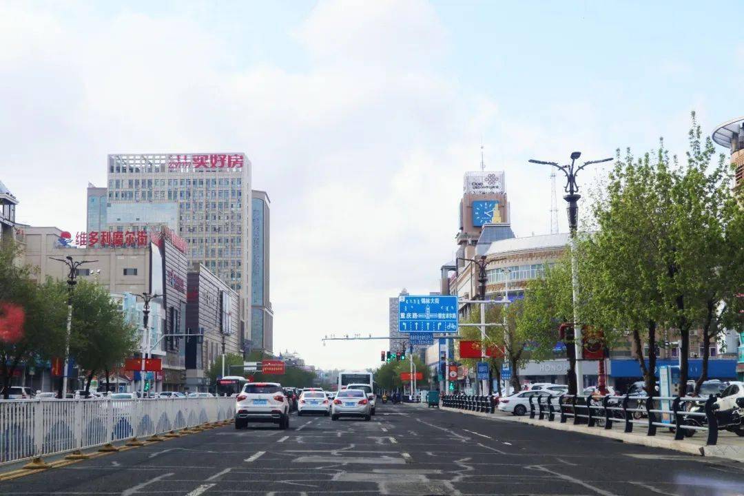 今日雨后通透的锡林浩特