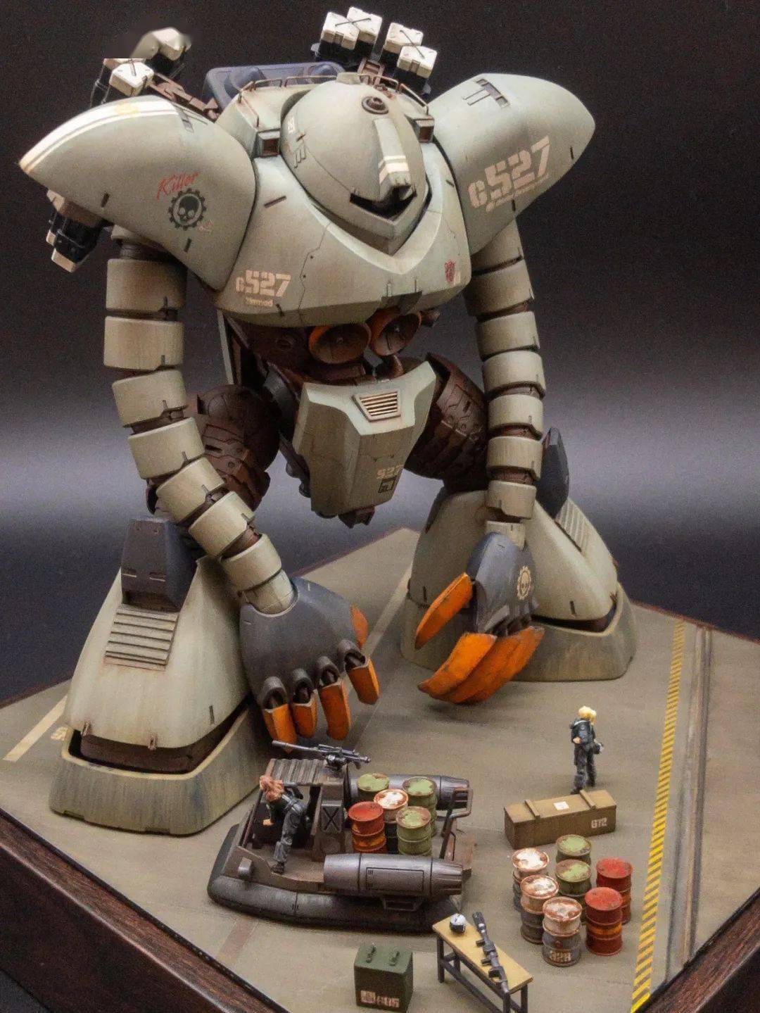 mg战蟹旧化场景制作质感超群