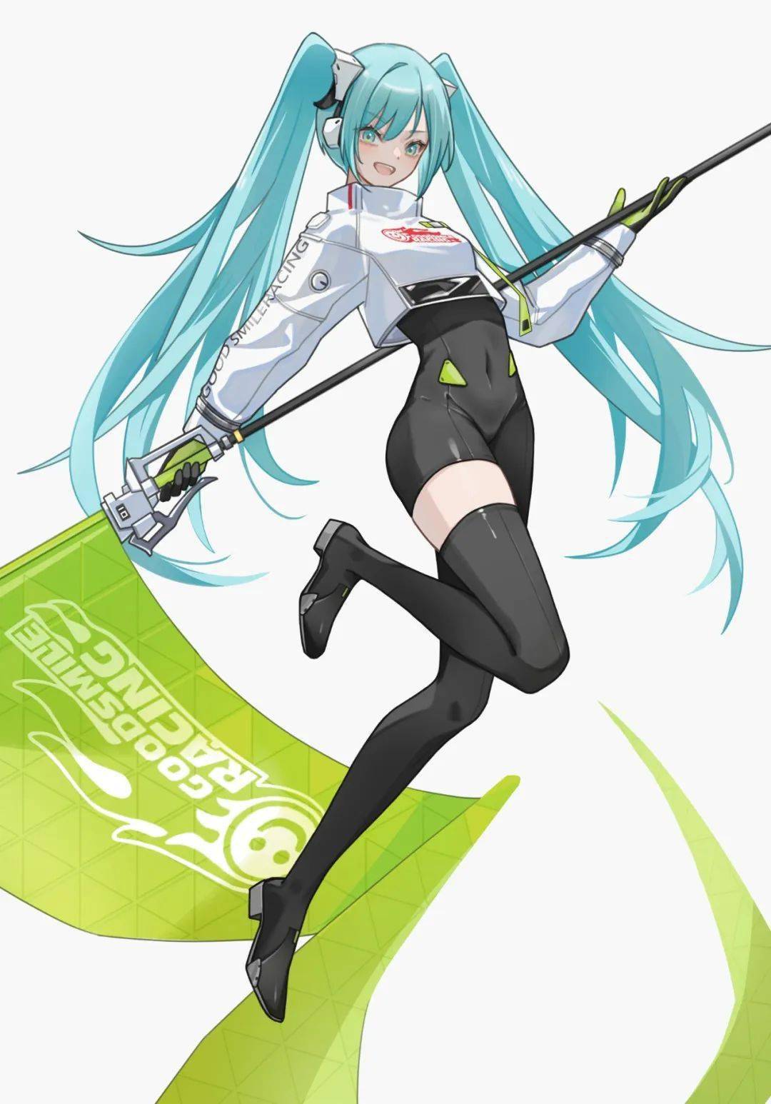 美图我去初音未来赛车服