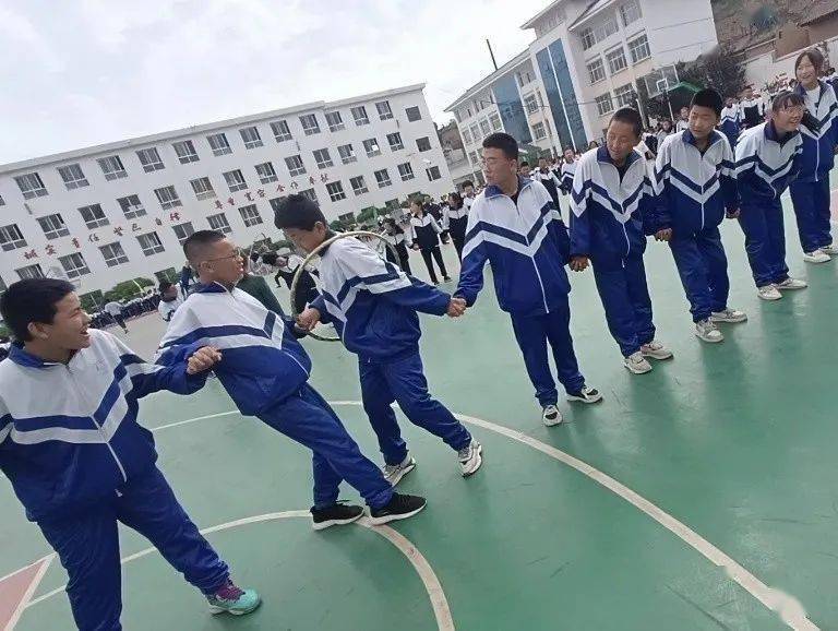 朱店中学趣味运动会,妙趣横生,别开生面_赛场_体育_身心