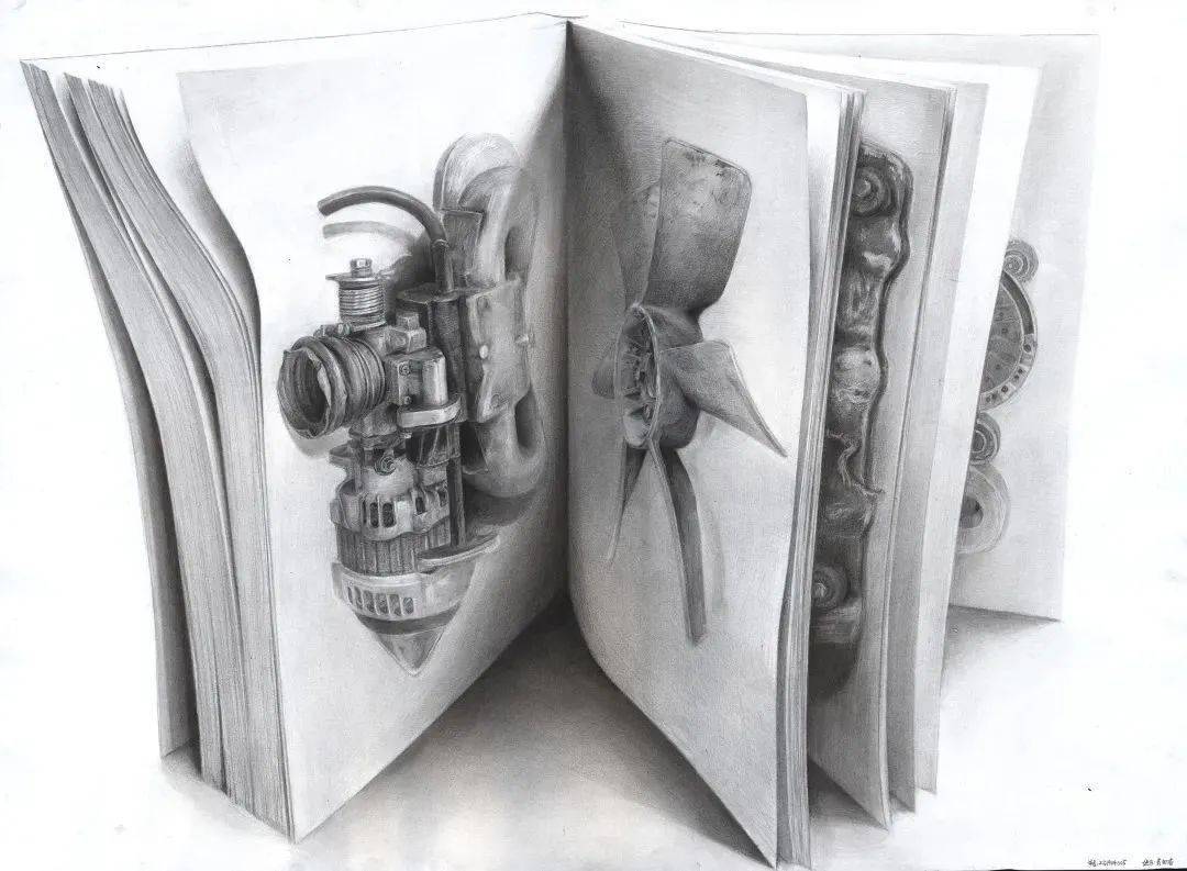 中央美术学院设计学院素描作品欣赏