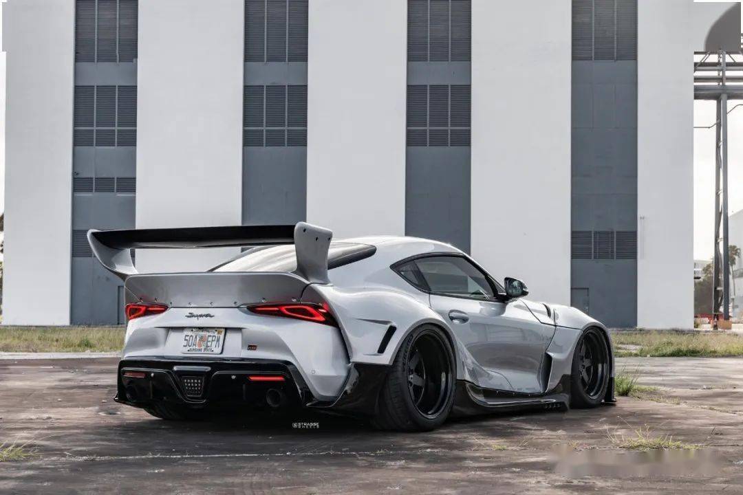 rocket bunny火箭兔为丰田gr supra开发新套件,宽体姿态精致帅气 | 酷
