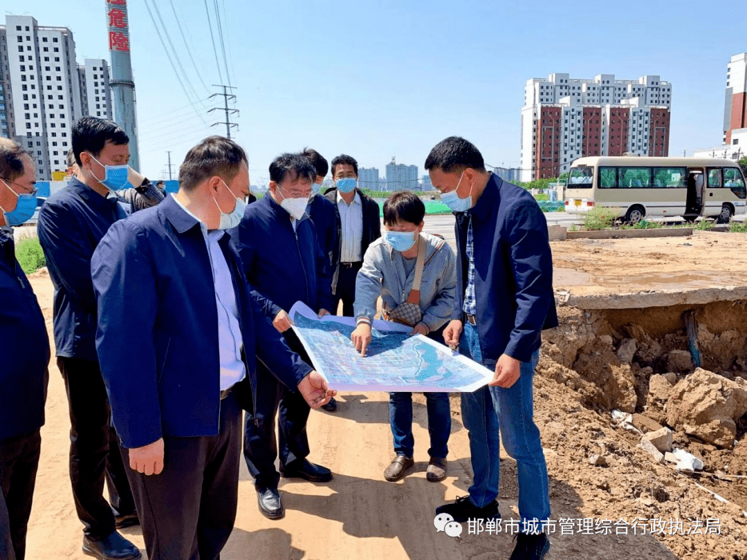 副市长张永新调研高速西明渠北延项目建设及现状沟渠整治工作