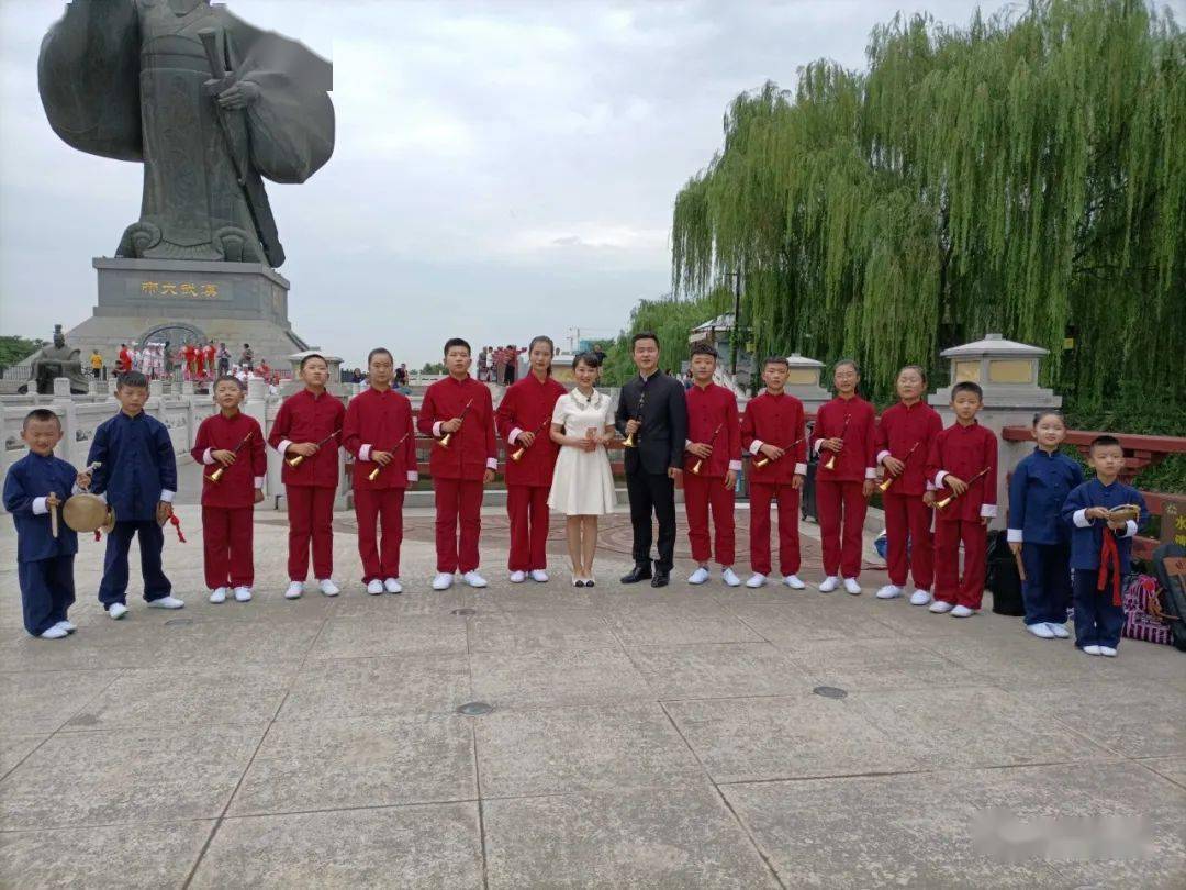 Lv Haidong, a young man in Xianyang, plays the sound of inheritance with the sound of suona