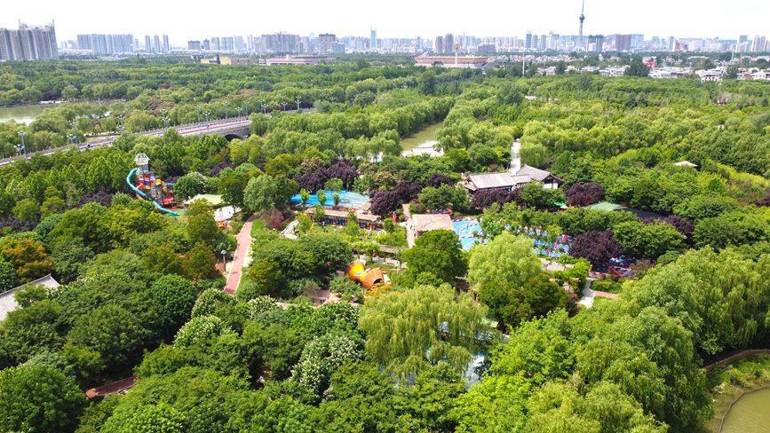河南洛阳:厚植生态底色 乐享城市游园
