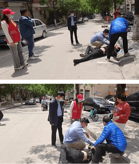 医者大爱正青春 一一郑医人付俊豪新密检测点连救突然晕厥的两名患者