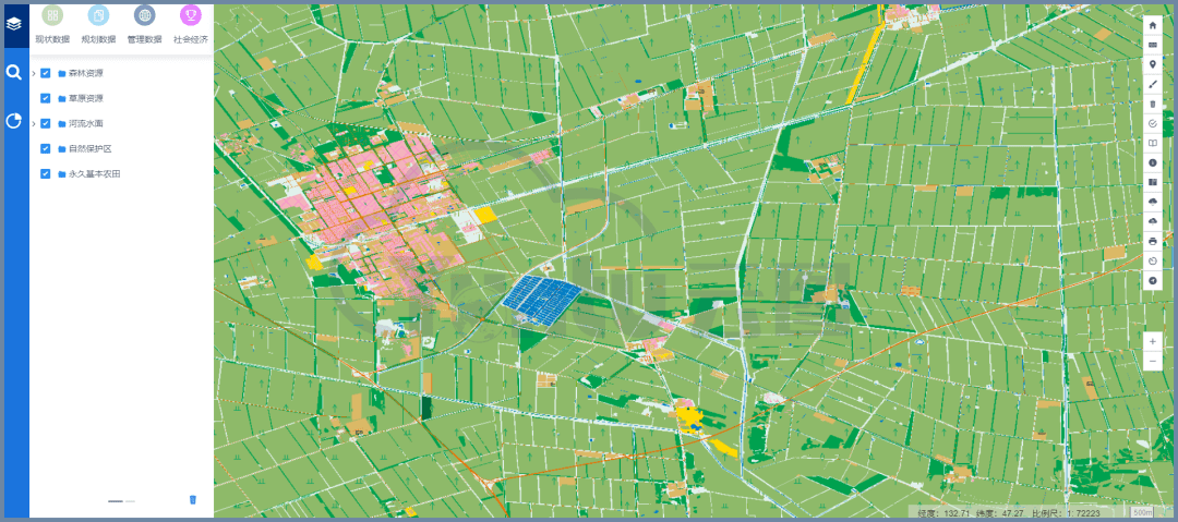 云图产品线:自然资源"一张图"管理系统_分析_支持_三维