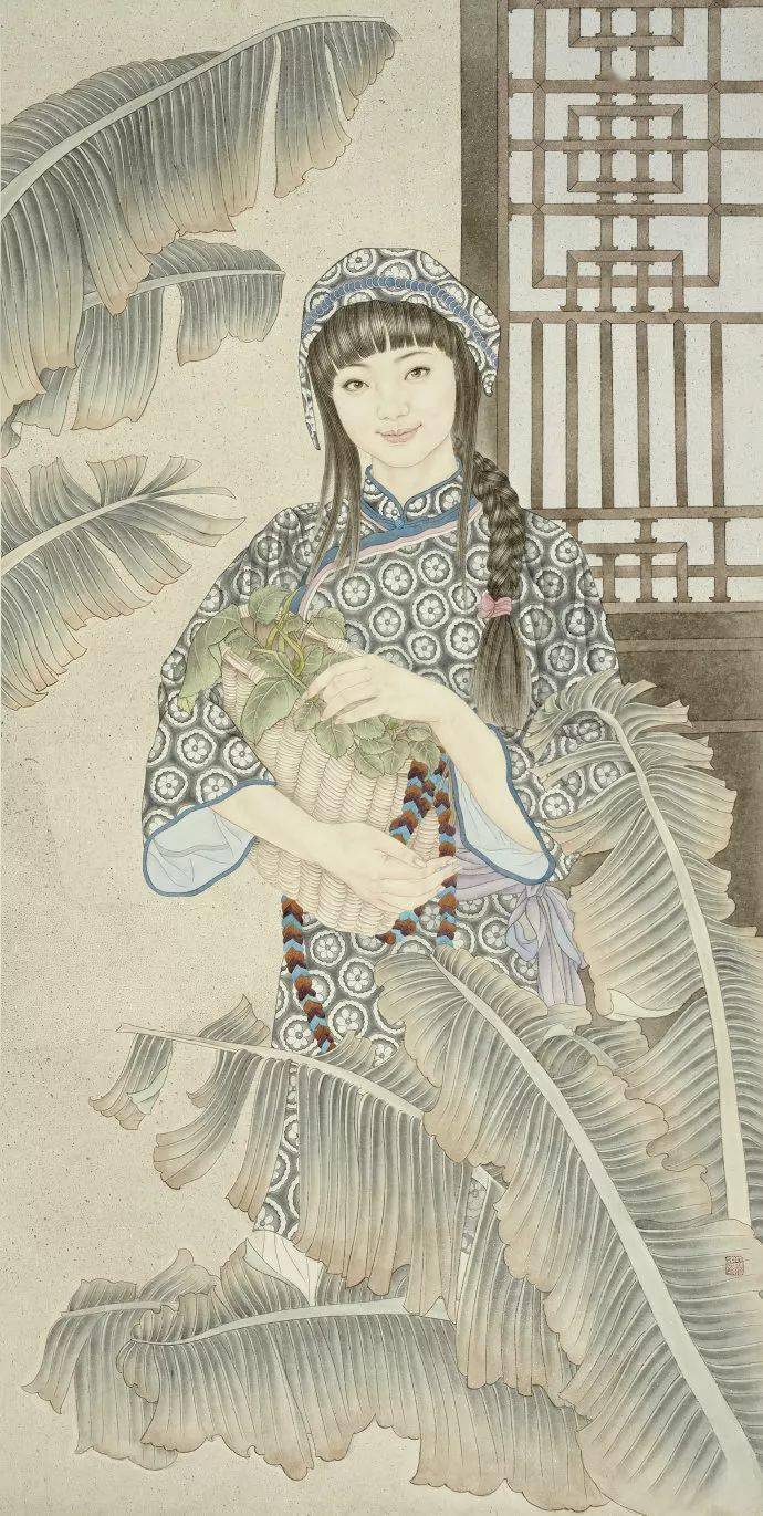 中国现代女画家名单图片