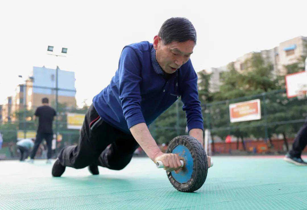 河南省体育健身老年人老健美康乐寿风采展示