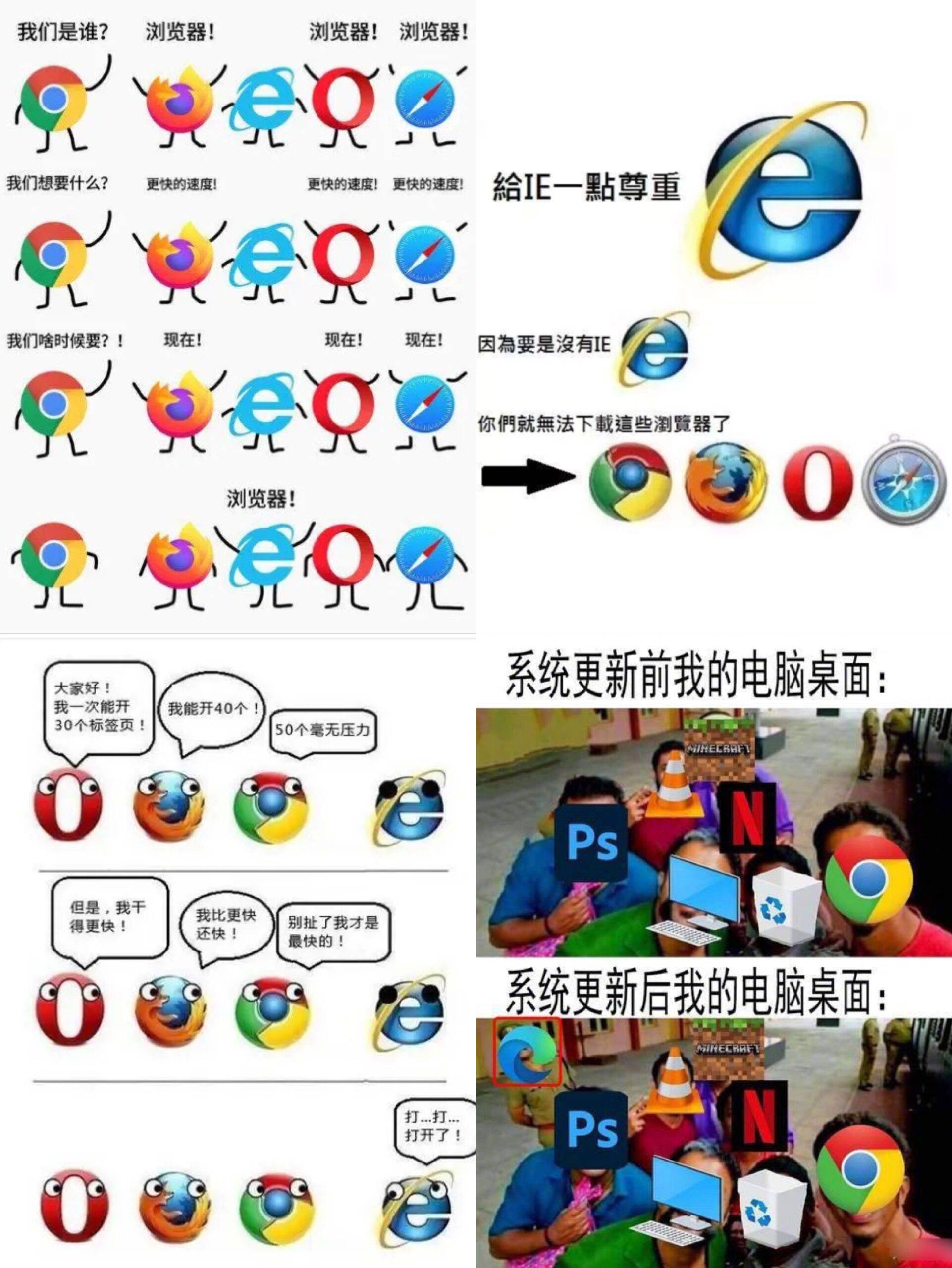 ie 浏览器退役倒计时,edge 任重道远_操作系统_safari_支持