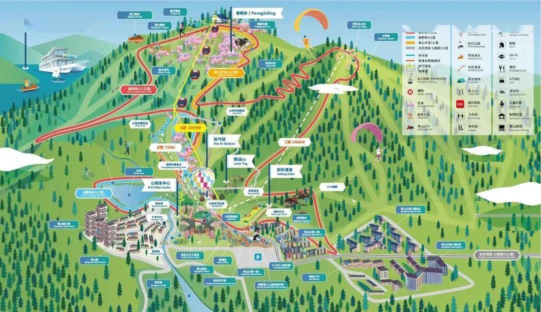 快收藏这两处元气满满的露营基地~_青山_松花湖_度假