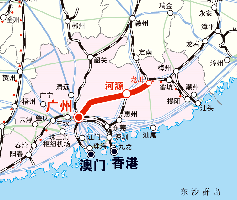 官宣设计时速350公里广州至河源高铁项目预可研方案67