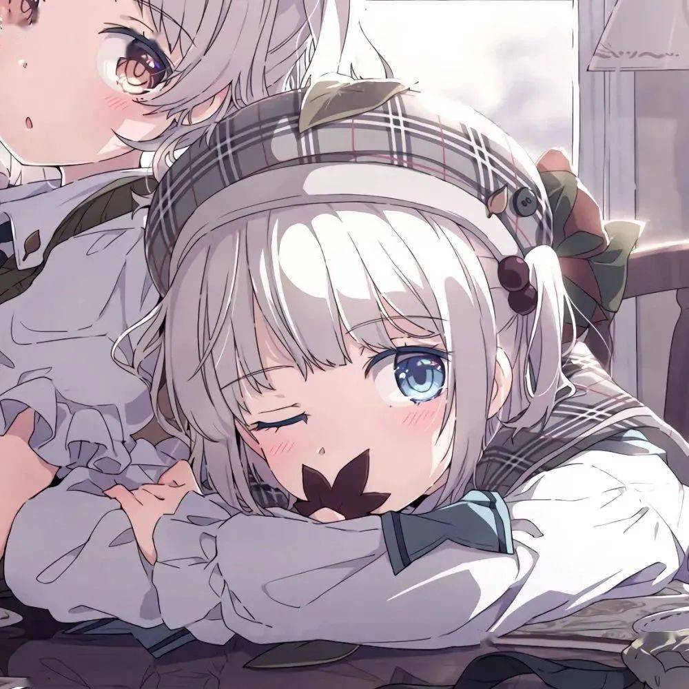 闺蜜动漫头像 : 今天吵,明天笑,近了烦,远了想_壁纸_公众_世界