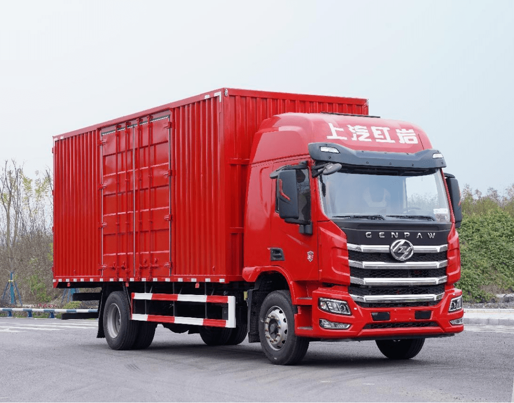 快递物流的不二选择红岩杰豹h6一路领先即刻送达