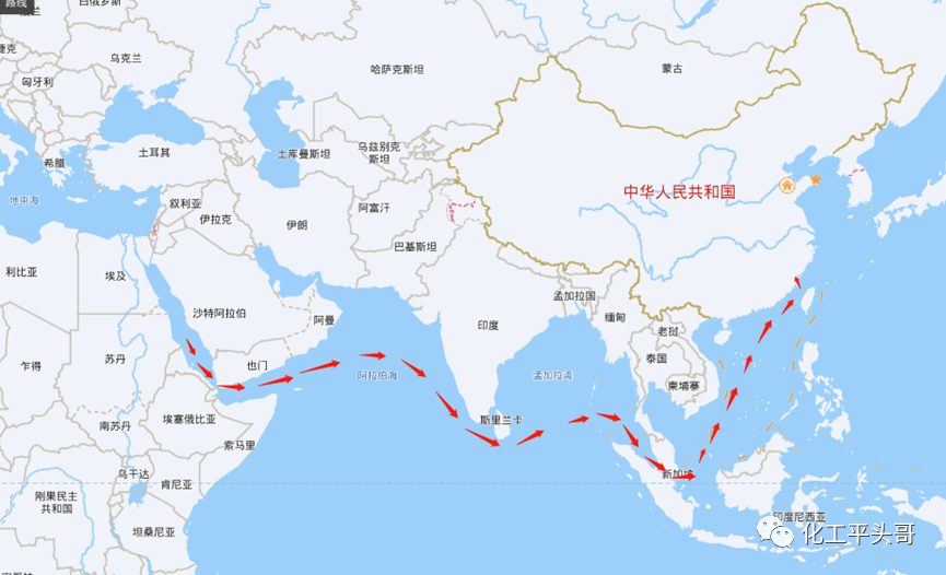 中国远洋航线图片