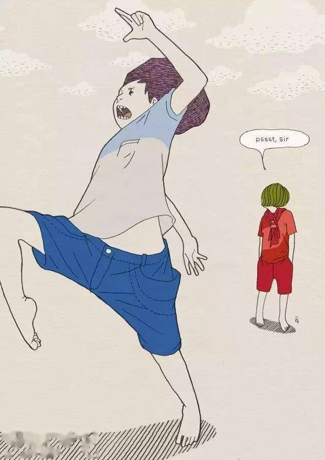 逗比不可怕,就怕逗比会画画!太魔性啦!_daisuke_nimura_壁纸