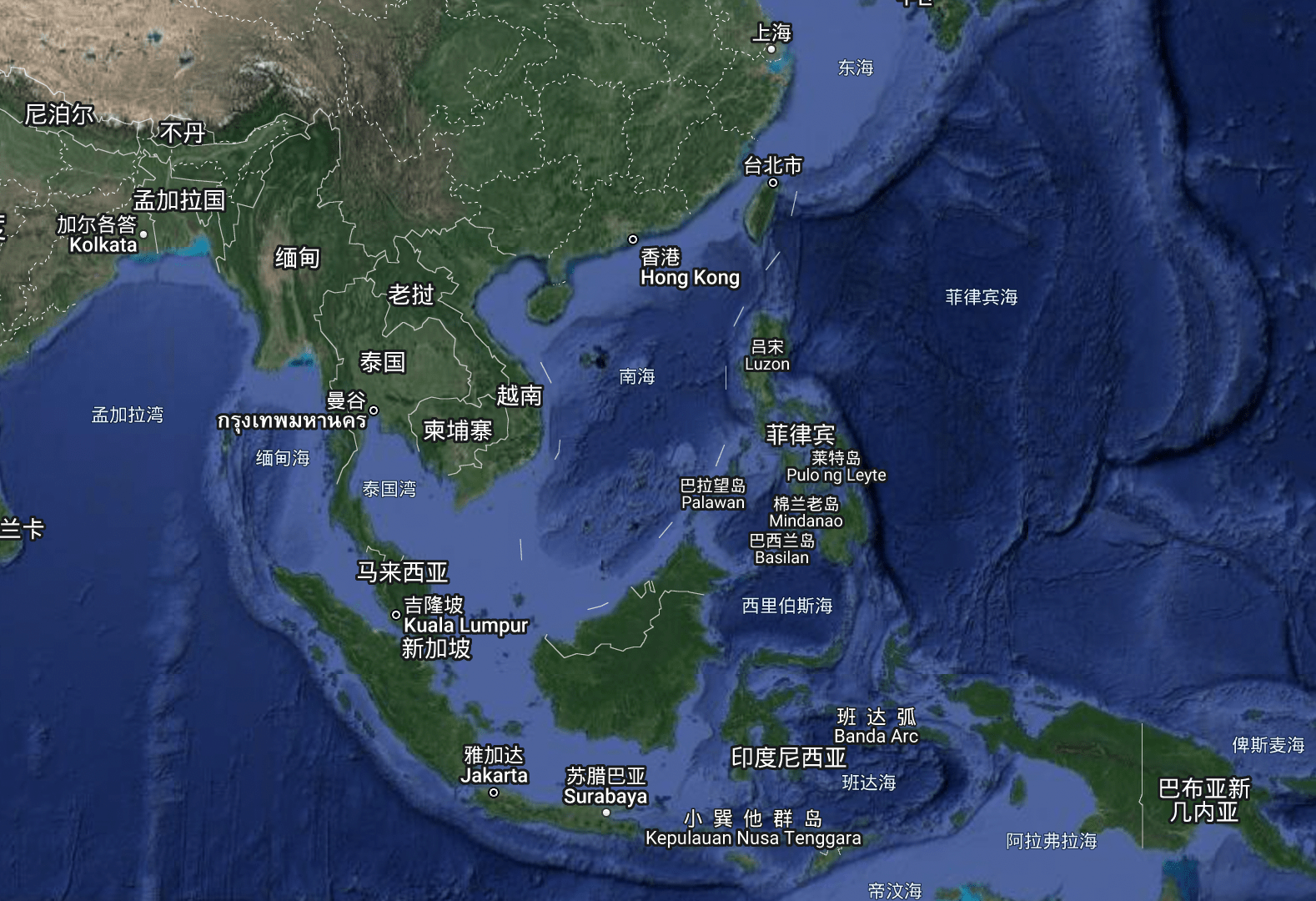 比基尼岛的地理位置图片