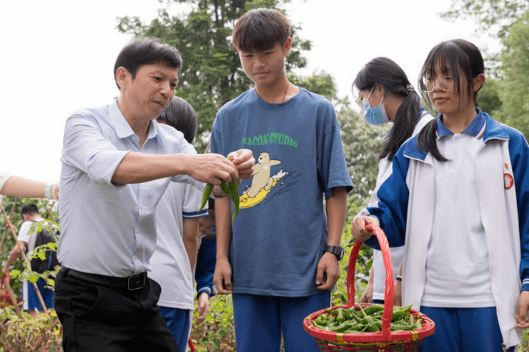 汗水揮灑迎豐收,勞動實踐結碩果——源潭中學2022年春