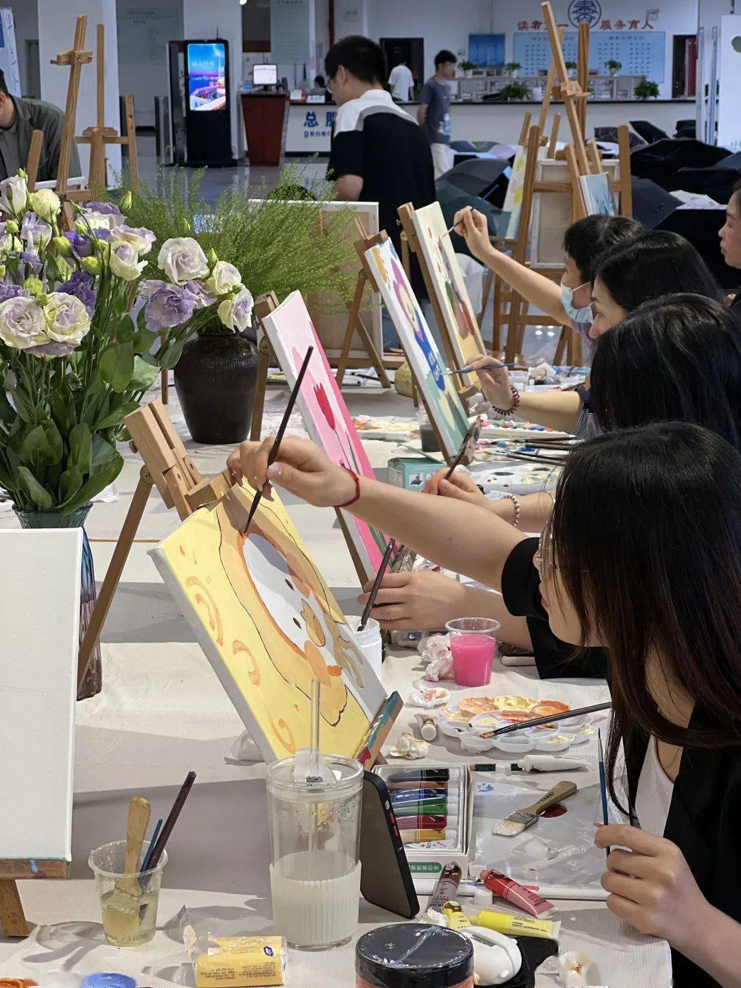 紫竹林讲堂福州理工学院举办教职工师情画意艺术沙龙活动