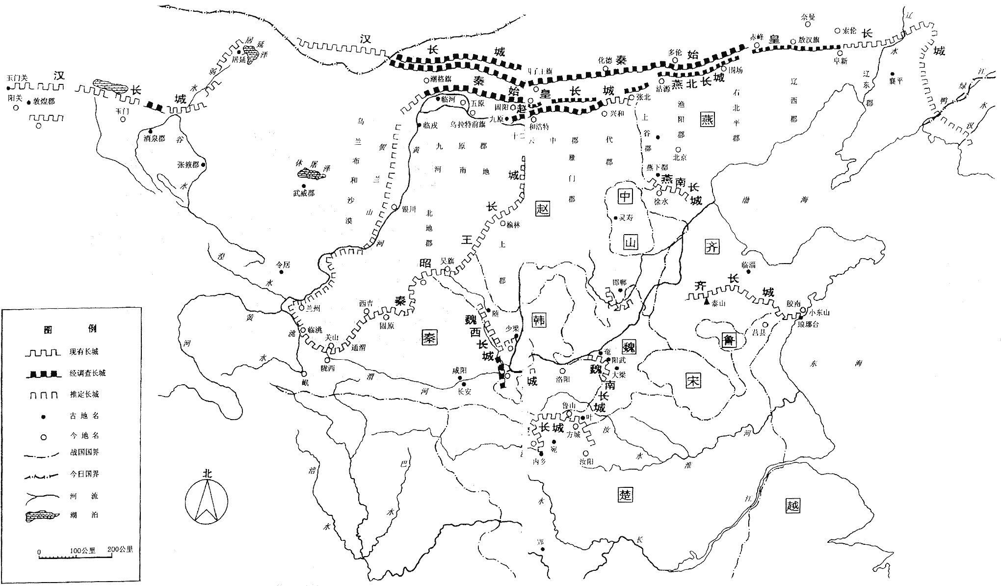 世界最早的长城是齐长城比秦长城早500年被誉为长城之父当年孟姜女哭