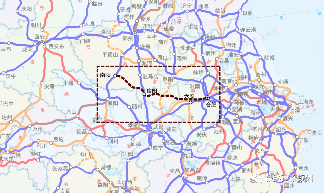 南阳经信阳至合肥高速铁路河南段勘察设计招标