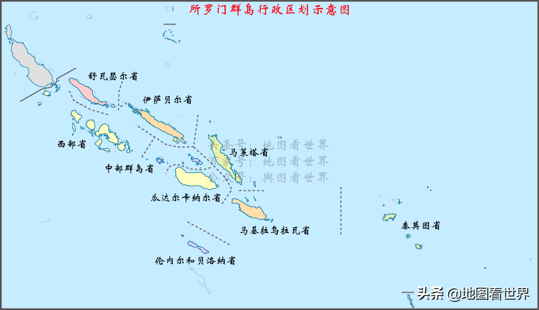 索罗门地图图片