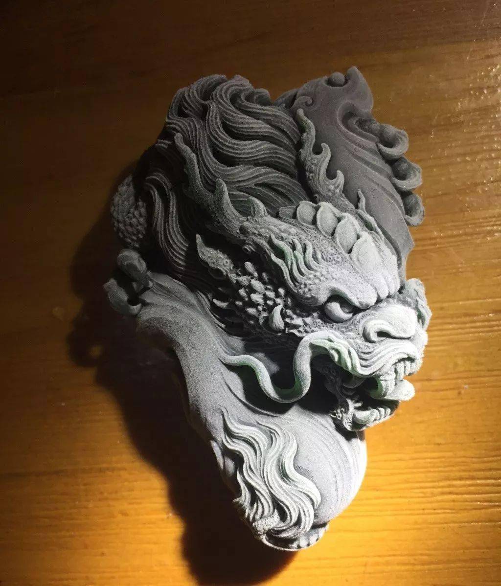 千姿百态玉雕龙牌素材欣赏