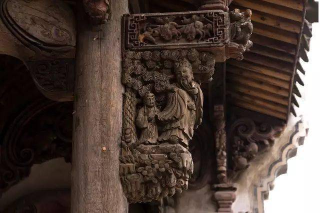 江浙民居中的牛腿_木雕_雕刻_建筑