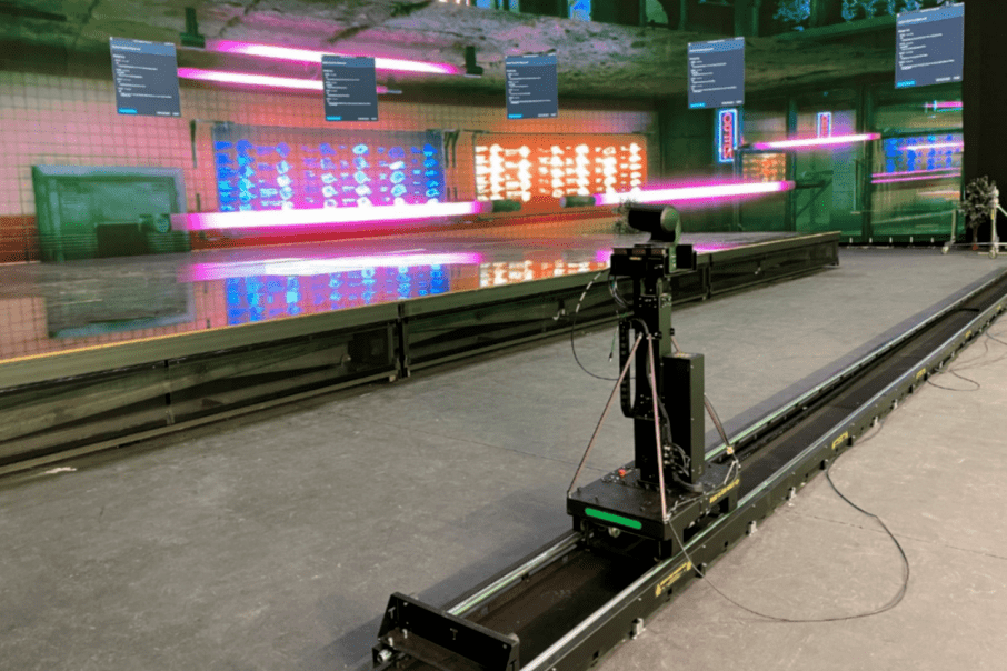 松下一体化摄像机和轨道系统助力电视台的现场制作