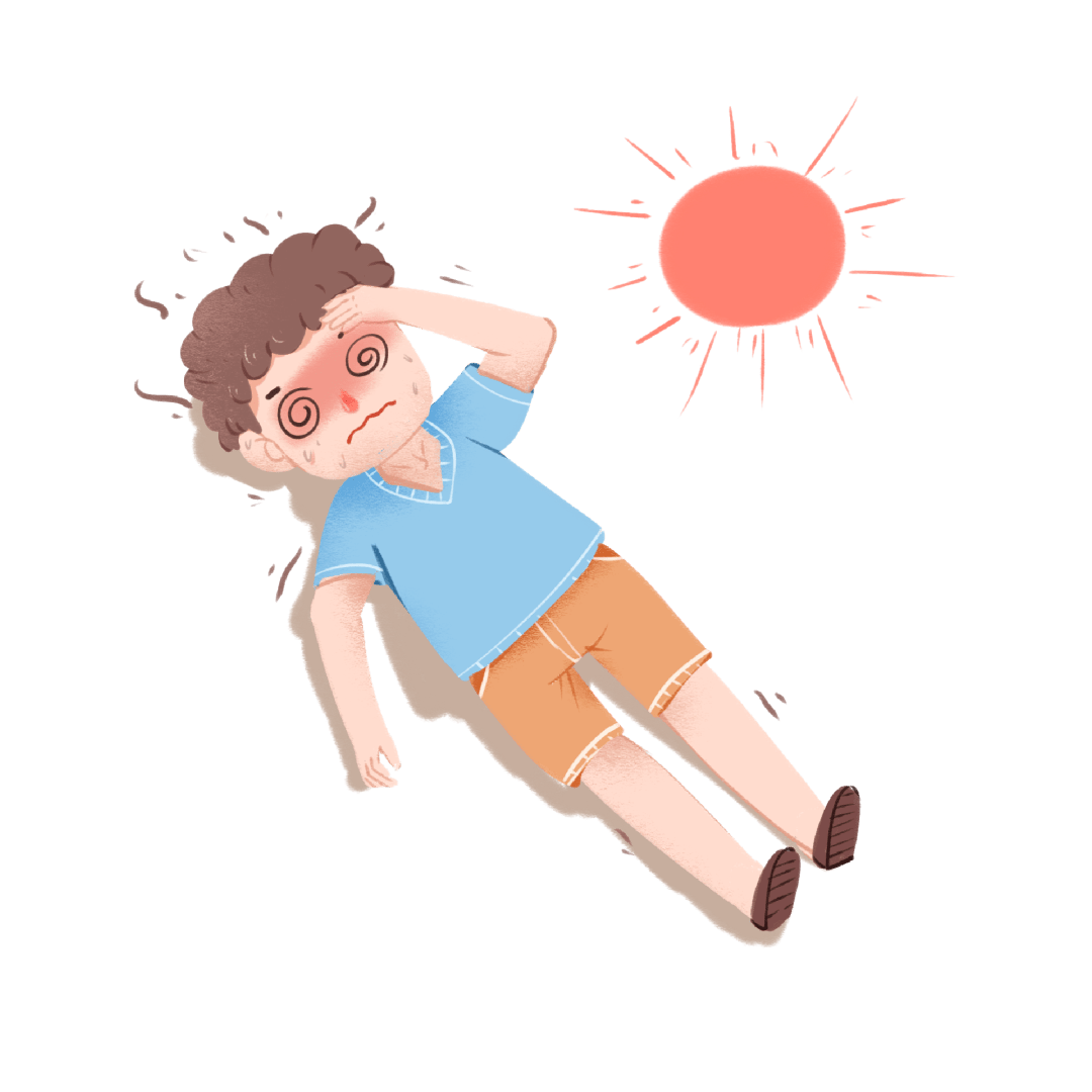 高温来袭谨防中暑