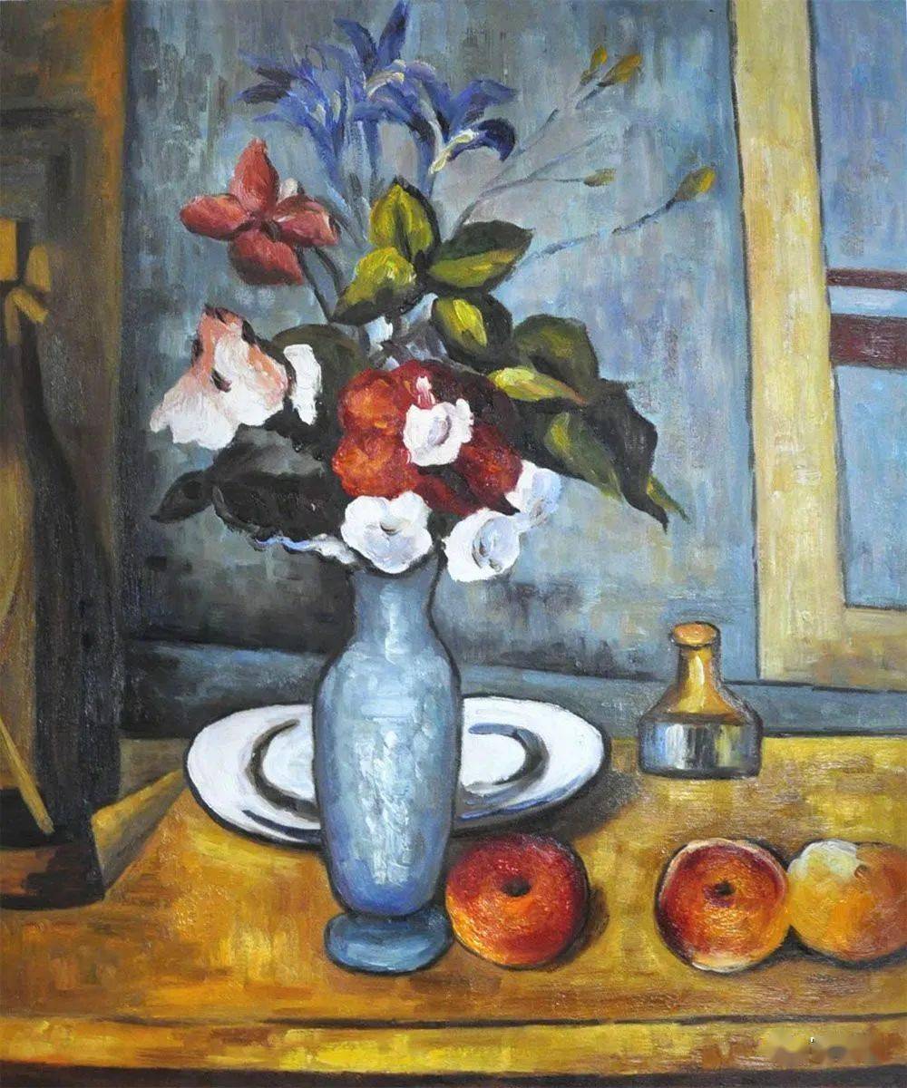 写生啦花丨保罗塞尚paulcézanne作品欣赏