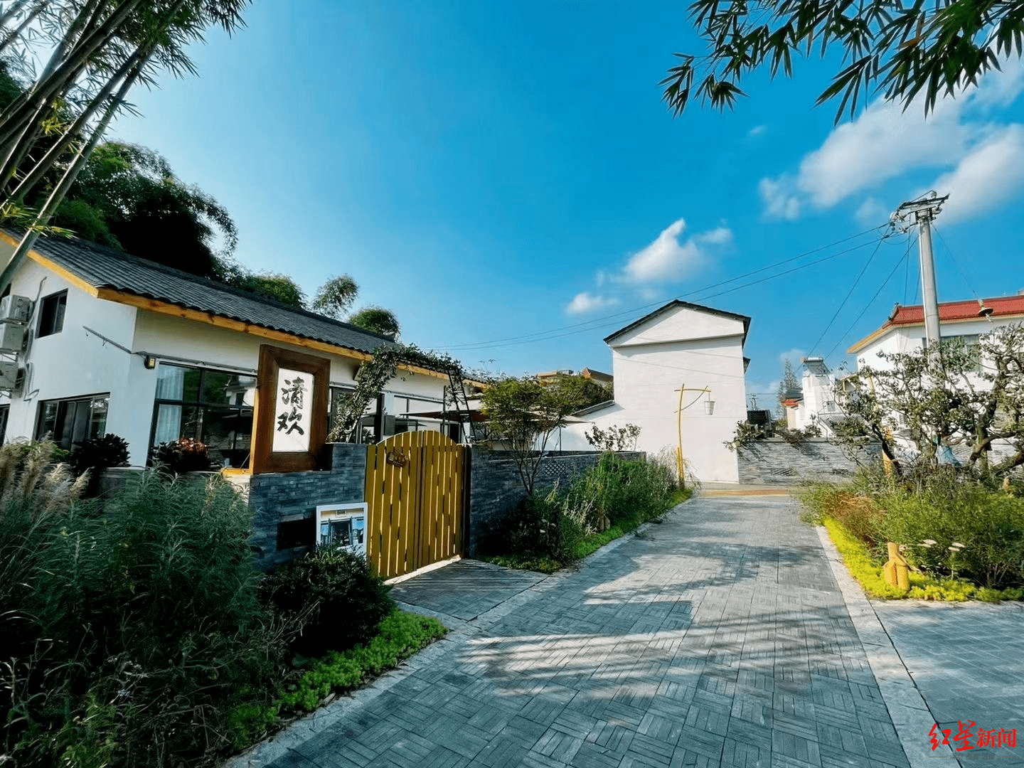 端午節來打卡民宿茶飲咖啡館小村落成中國竹編第一村