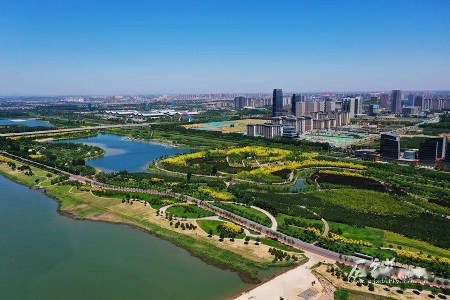 滹沱河，美到惊艳！_石家庄_景观_植被