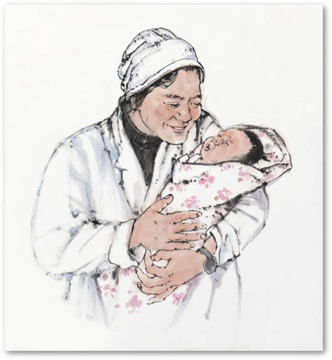 梅家红 作张丽珠(1921——2016),女,祖籍大理,白族.中国试管婴儿之母.