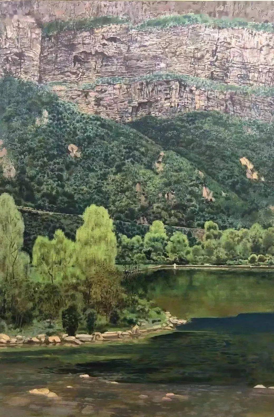 王文生 作品_cm_油画_婺源