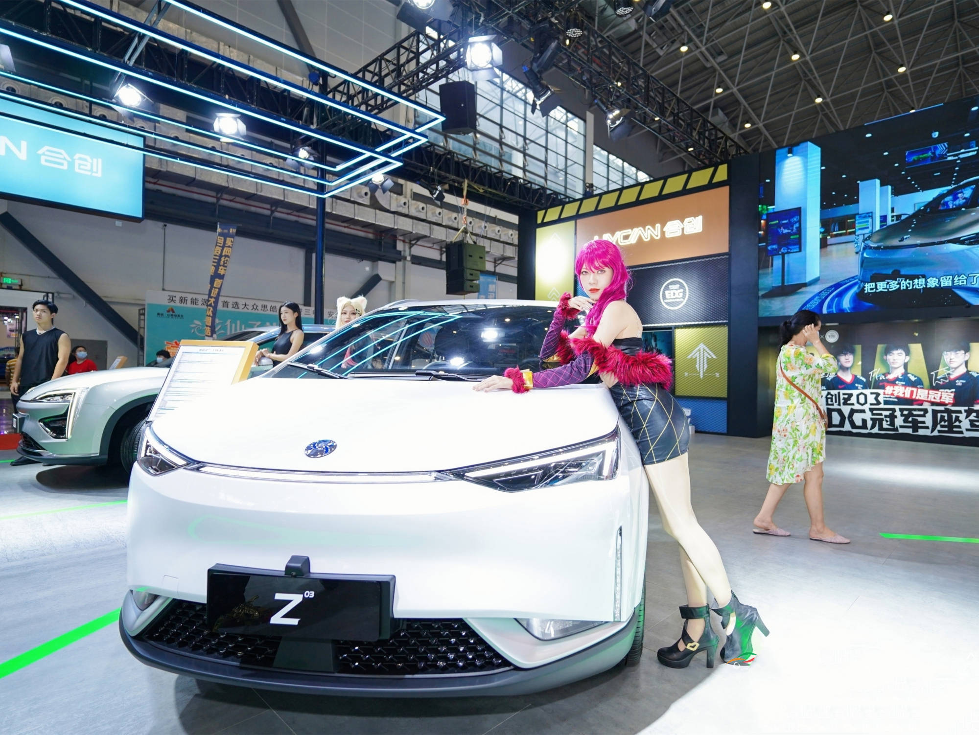 组图第19届海南国际车展开幕超千款车型亮相