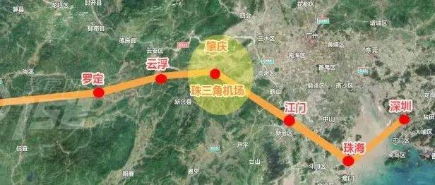 投279亿!深南高铁新进展:肇庆段总长30公里,途经......_机场_省界_规划