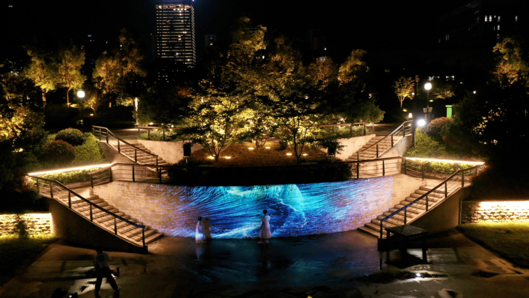 富陽新夜景閃亮登場趁著假期趕緊去打卡吧