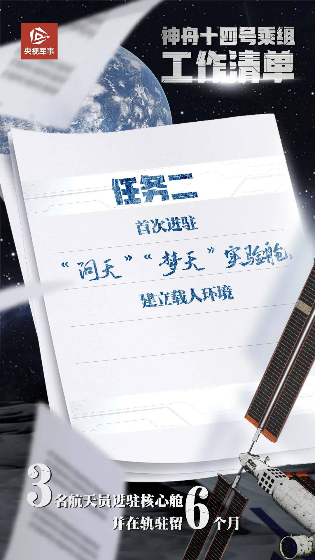 期待！中国人将第一次在太空为祖国庆生，他们是谁？