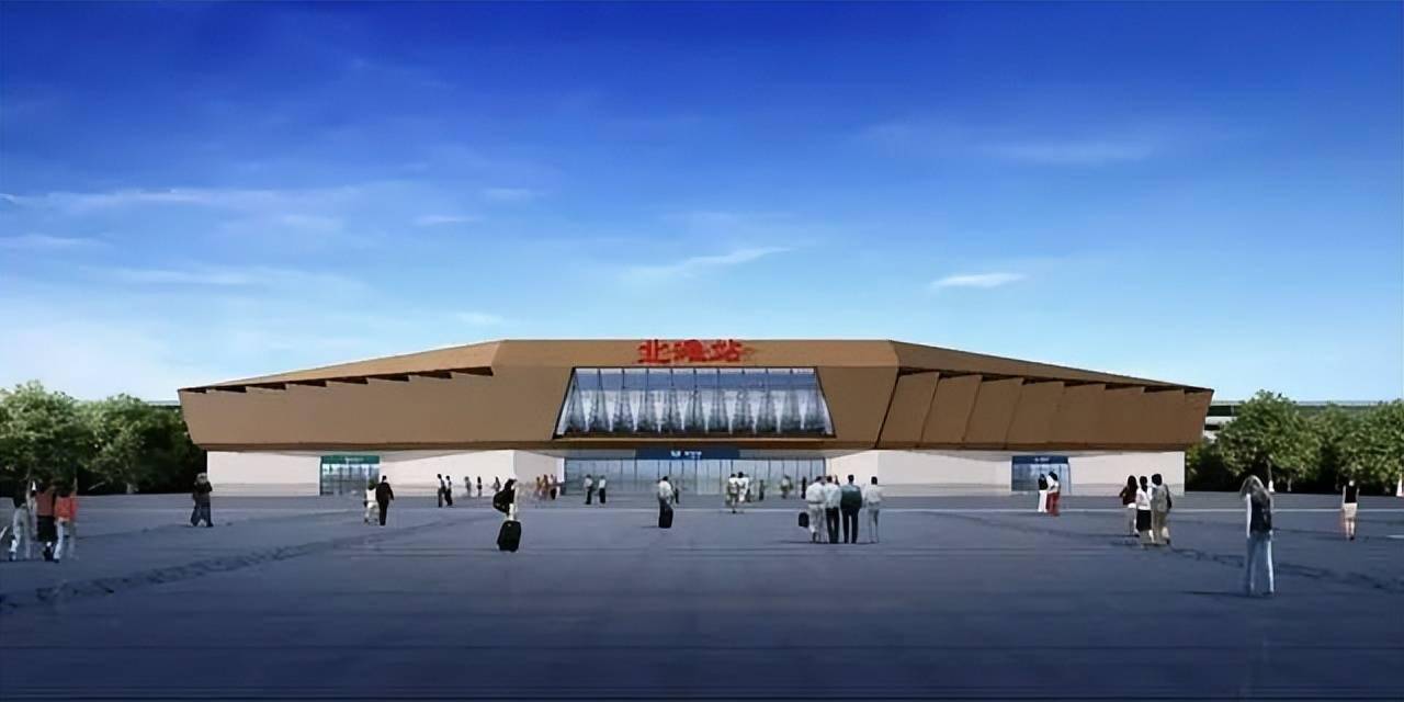 中兰客专铁路白银市4座站房外立面整体亮相