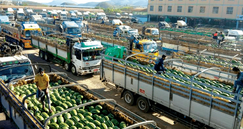 中国放宽木姐口岸水果卡车入境检查