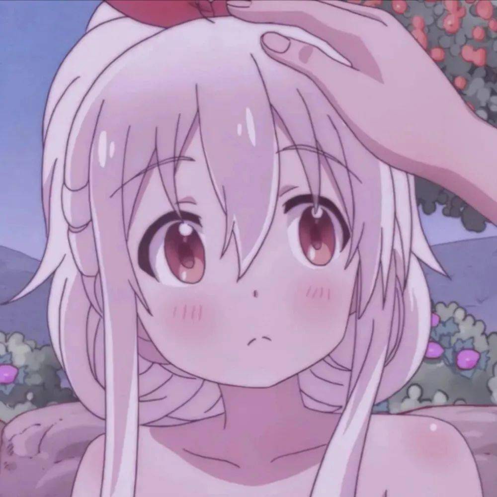 动漫女头请你吃雪糕