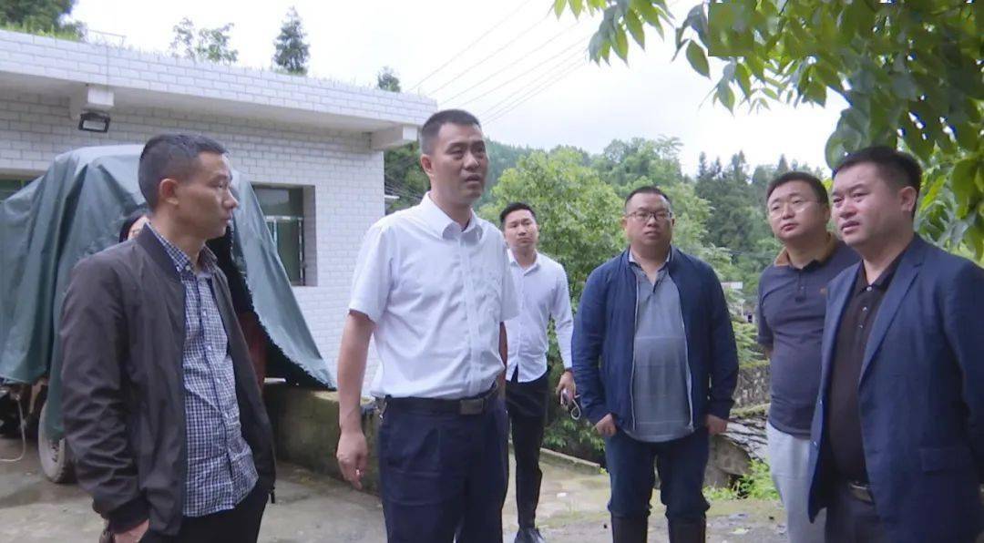 6月3日,平坝区委副书记,区长王金源率队到十字乡金家坝村滑坡地质灾害