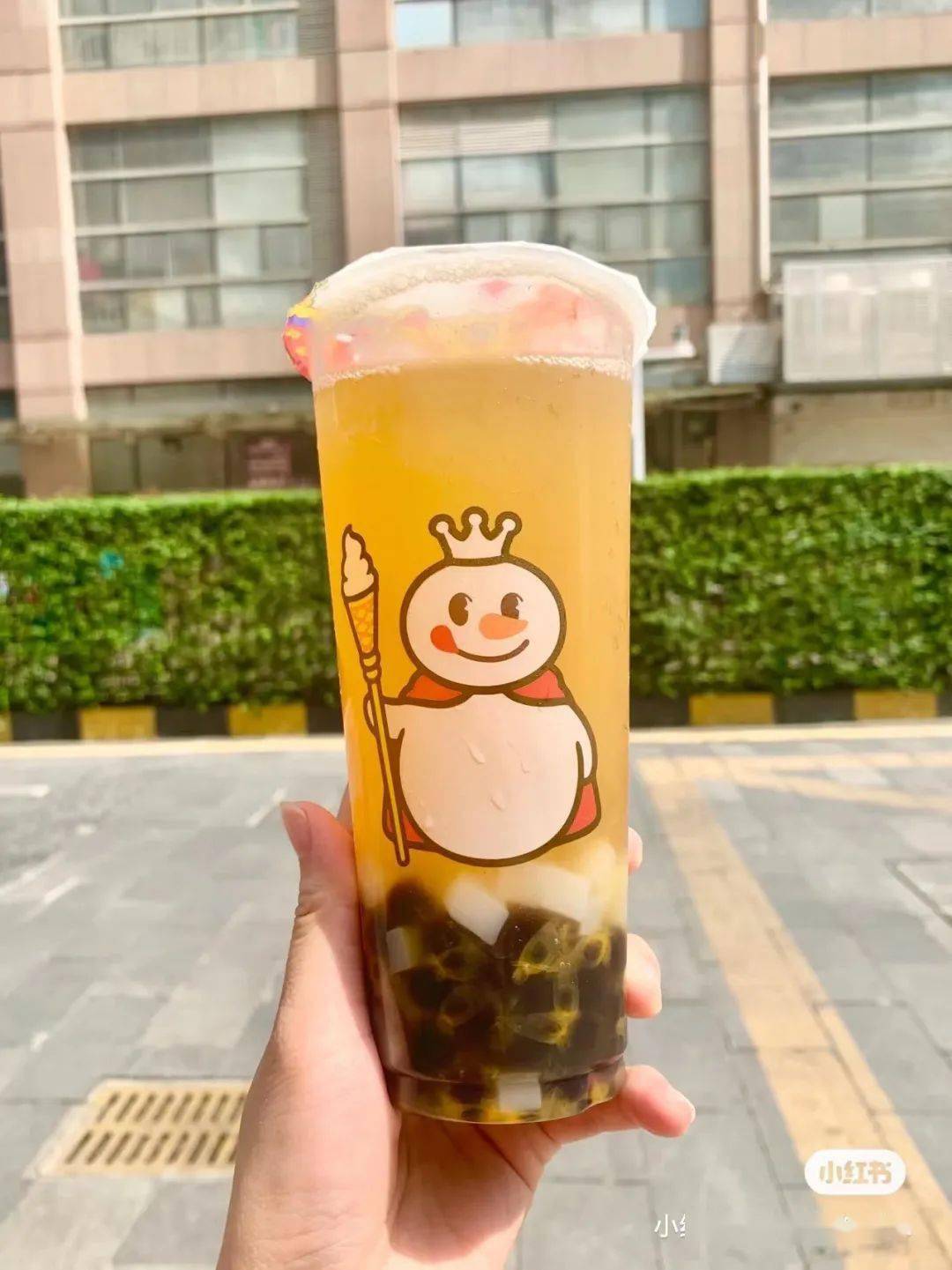 超多料还有百香果果粒补充维c还能过奶茶瘾