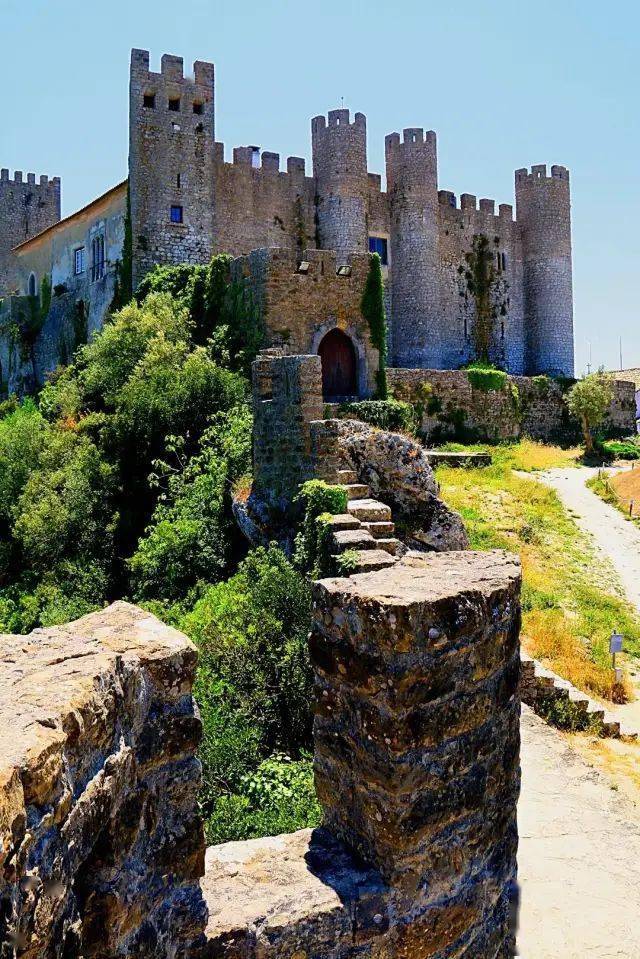 奥比多斯的古堡城墙_小镇_奥比都斯_大门