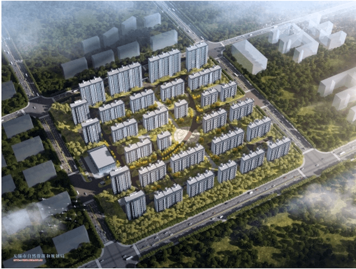 滨湖区胡埭路地拆迁安置房规划方案公示