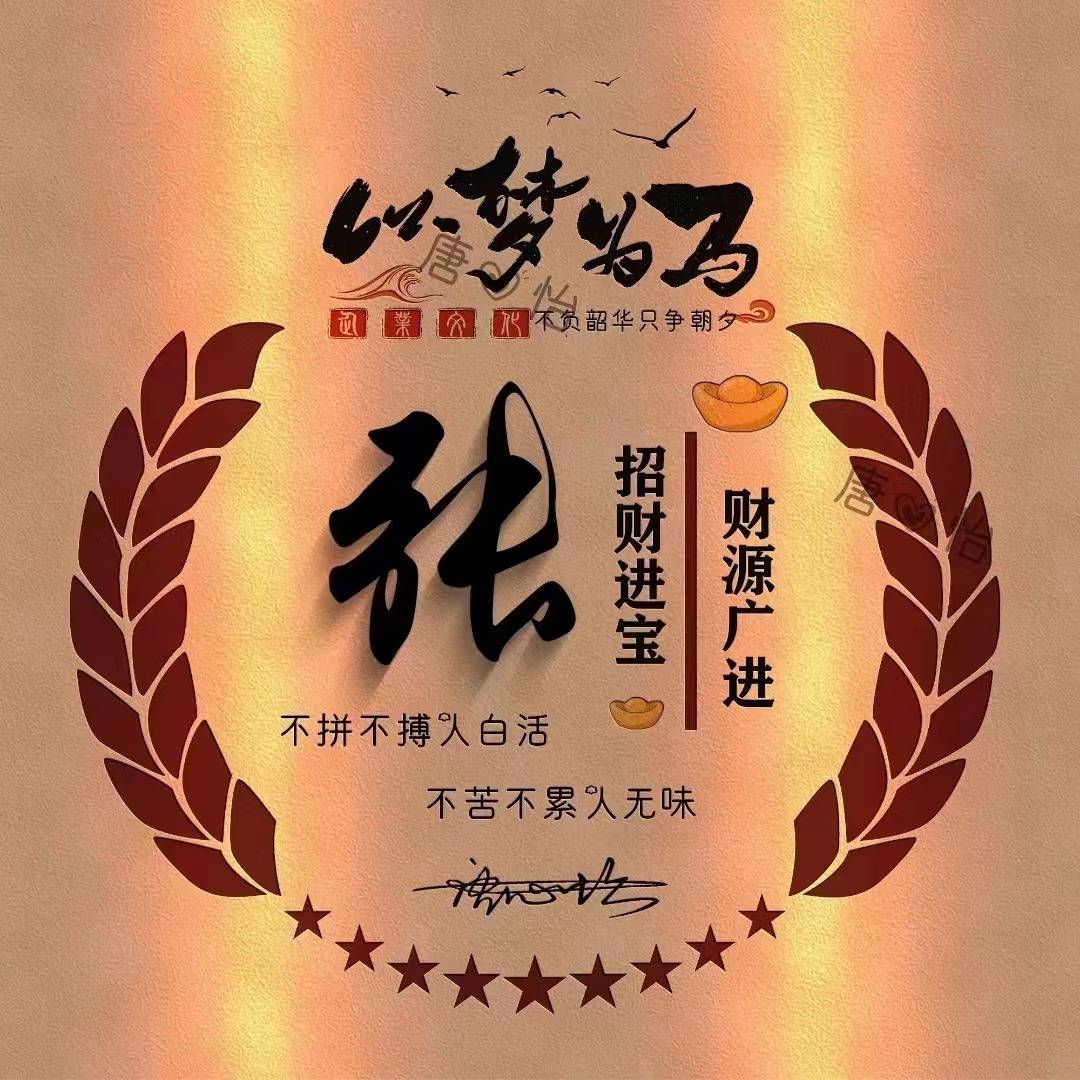 2022张姓头像图片