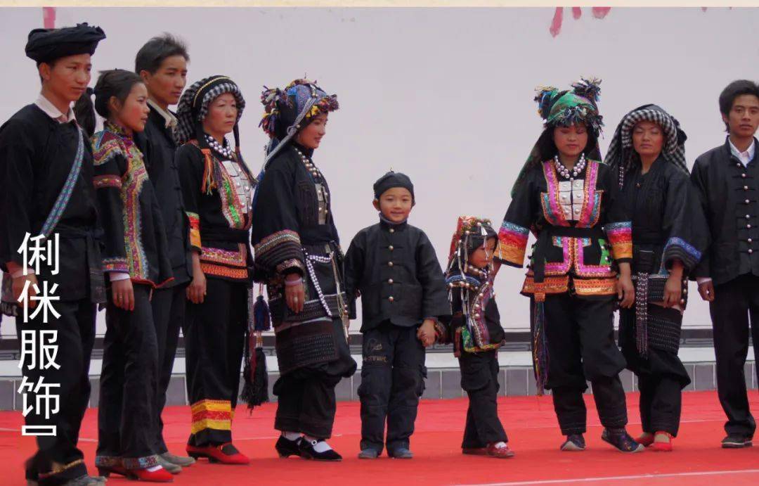 民俗彝族(俐侎人)服饰是云南省第三批非物质文化遗产名录,项目分布于
