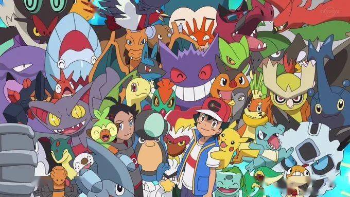 小智与宝可梦们的最新合照